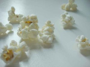 Popcorn is a great way to acclimate your dog to loud sounds like fireworks and thunder